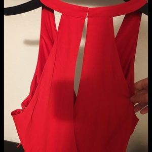 Express Cute Red Romper
